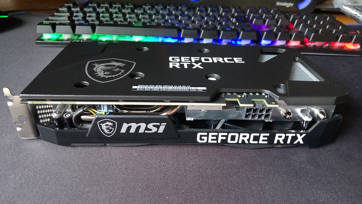 RTX3050のバルク品、MSI VENTUS 2X XS 8G OC買ってみた。 | KabachOwl 